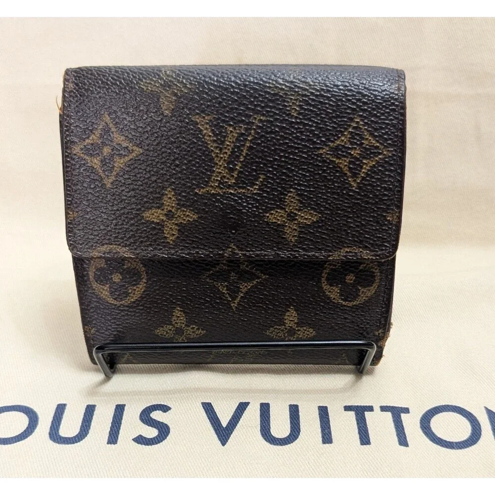 LOUIS VUITTON Monogram Portefeuille Elise Wallet TH1928 Vintage 1998 Authentic